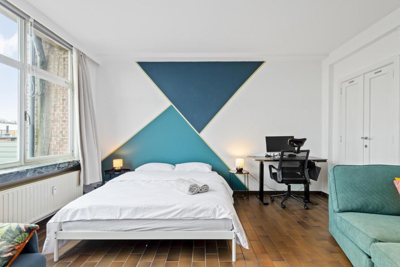 Cozy Antwerp - Cityview Studio Free Parking Exterior photo